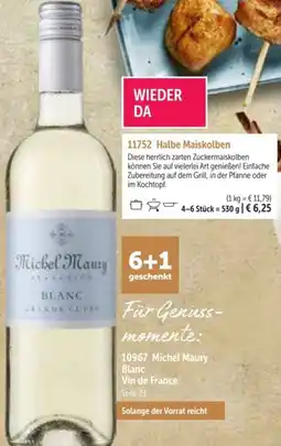 Bofrost Halbe Maiskolben Angebot