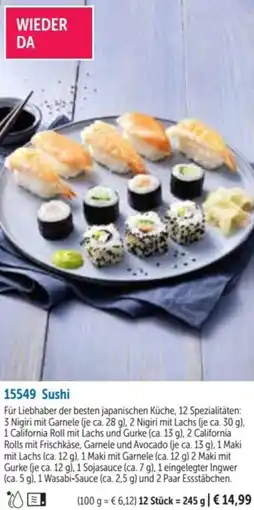 Bofrost Sushi Angebot