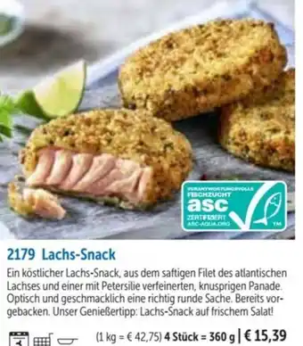 Bofrost Lachs-Snack Angebot