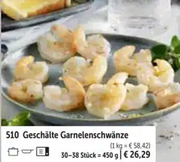 Bofrost Geschälte Garnelenschwänze Angebot