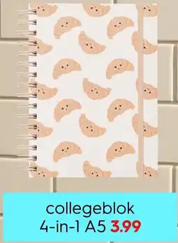 HEMA collegeblok 4-in-1 A5 Angebot