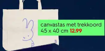 HEMA canvastas met trekkoord Angebot