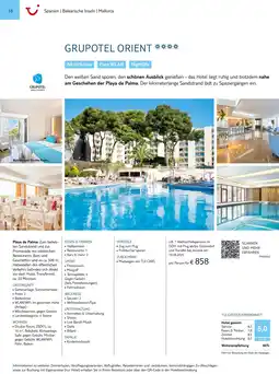 TUI Grupotel orient Angebot