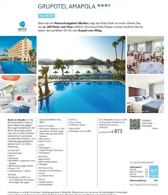 TUI Grupotel amapola Angebot