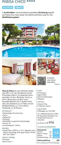 TUI Pabisa chico Angebot