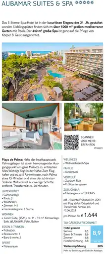TUI AUBAMAR SUITES & SPA Angebot