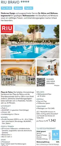 TUI Riu bravo Angebot