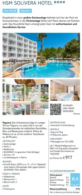 TUI Hsm solivera hotel Angebot