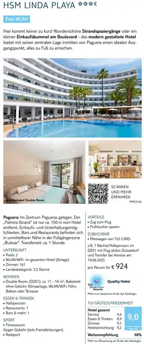 TUI Hsm linda playa Angebot