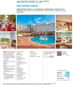 TUI Valentin park club Angebot