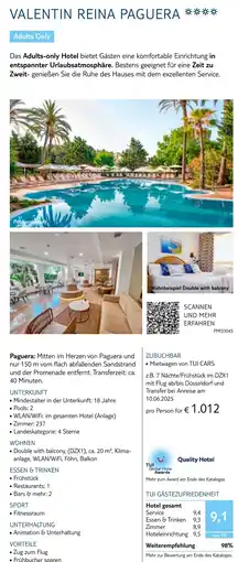 TUI Valentin reina paguera Angebot