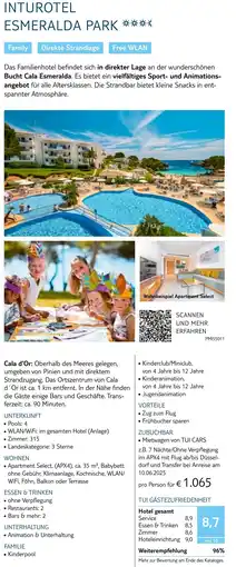 TUI Inturotel esmeralda park Angebot