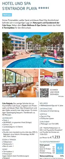 TUI Hotel und spa s'entrador playa Angebot