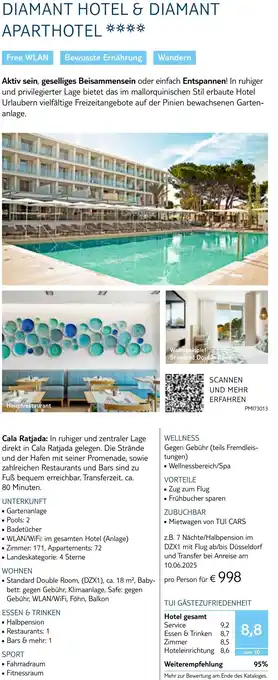 TUI Diamant hotel & diamant aparthotel Angebot