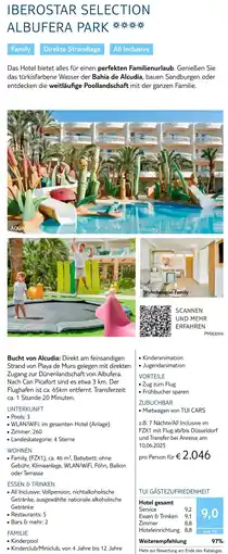 TUI Iberostar selection albufera park Angebot