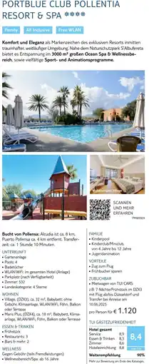 TUI Portblue club pollentia resort & spa Angebot