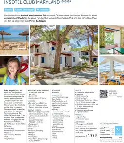 TUI Insotel club maryland Angebot