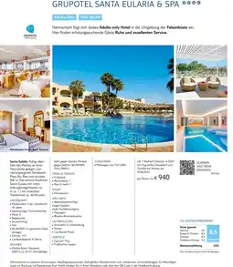 TUI Grupotel santa eularia & spa Angebot