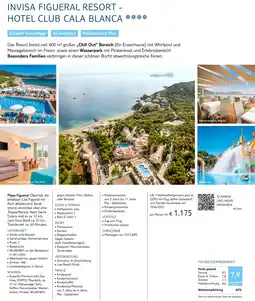TUI Invisa figueral resort - hotel club cala blanca Angebot