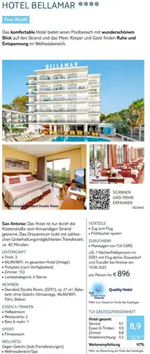TUI Hotel bellamar Angebot