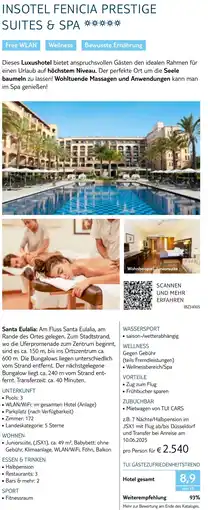 TUI Insotel fenicia prestige suites & spa Angebot