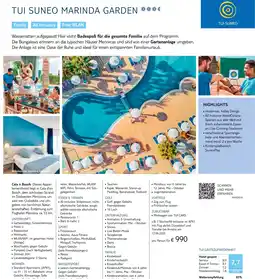 TUI Tui suneo marinda garden Angebot