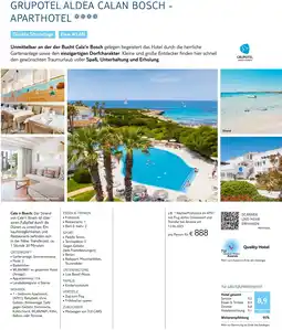 TUI Grupotel aldea calan bosch - aparthotel Angebot