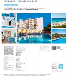TUI Globales lord nelson Angebot