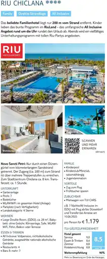 TUI Riu chiclana Angebot