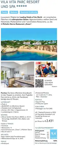 TUI Vila vita parc resort und spa Angebot