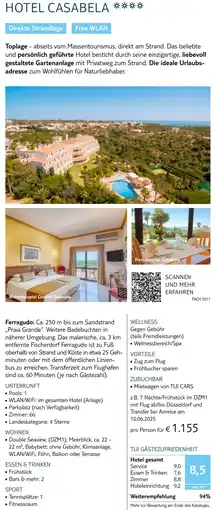 TUI Hotel casabela Angebot