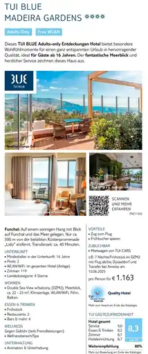 TUI Tui blue madeira gardens Angebot