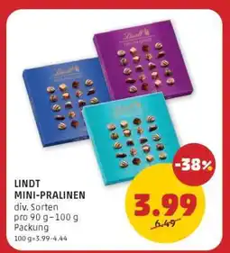 PENNY Lindt Mini Pralinen Angebot