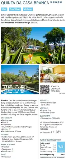 TUI Quinta da casa branca Angebot