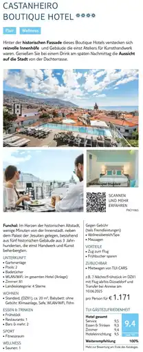 TUI Castanheiro boutique hotel Angebot