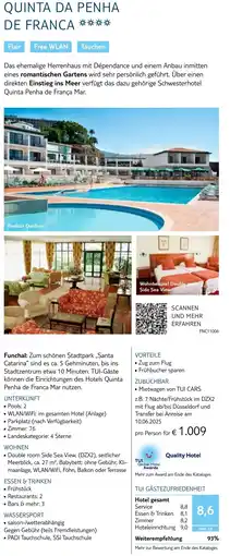 TUI Quinta da penha de franca Angebot