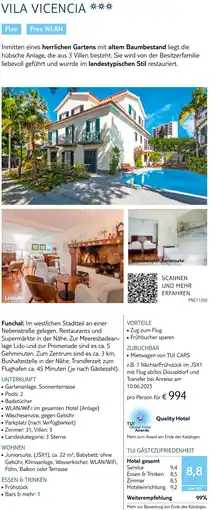 TUI Vila vicencia Angebot