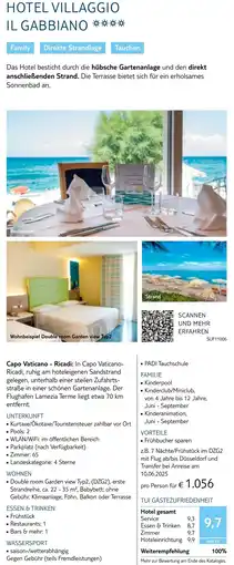 TUI Hotel villaggio il gabbiano Angebot