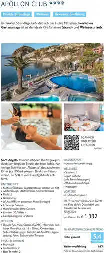 TUI Apollon club Angebot