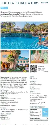 TUI Hotel la reginella terme Angebot