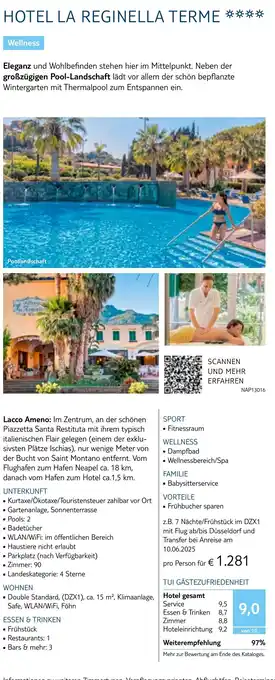 TUI Hotel la reginella terme Angebot