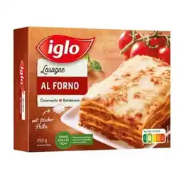 Billa Iglo Lasagne al Forno Angebot
