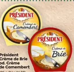 Billa President Crème de Brie Angebot