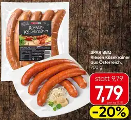 Spar Spar Riesen Käsekrainer aus Österreich Angebot