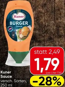 Spar Kuner Sauce Angebot