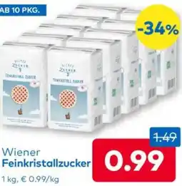 T&G Wiener Feinkristallzucker Angebot