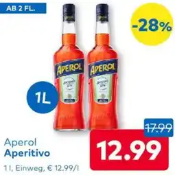 T&G Aperol Aperitivo Angebot