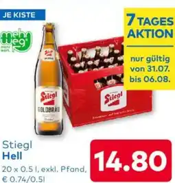 T&G Stiegl Hell Angebot