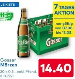 T&G Gösser Märzen Angebot