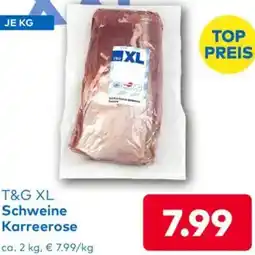 T&G Schweine Karreerose Angebot